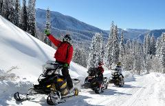 2hr Guided Snowmobile Trip (Closed for the Season) Online reservations start Oct 31st.